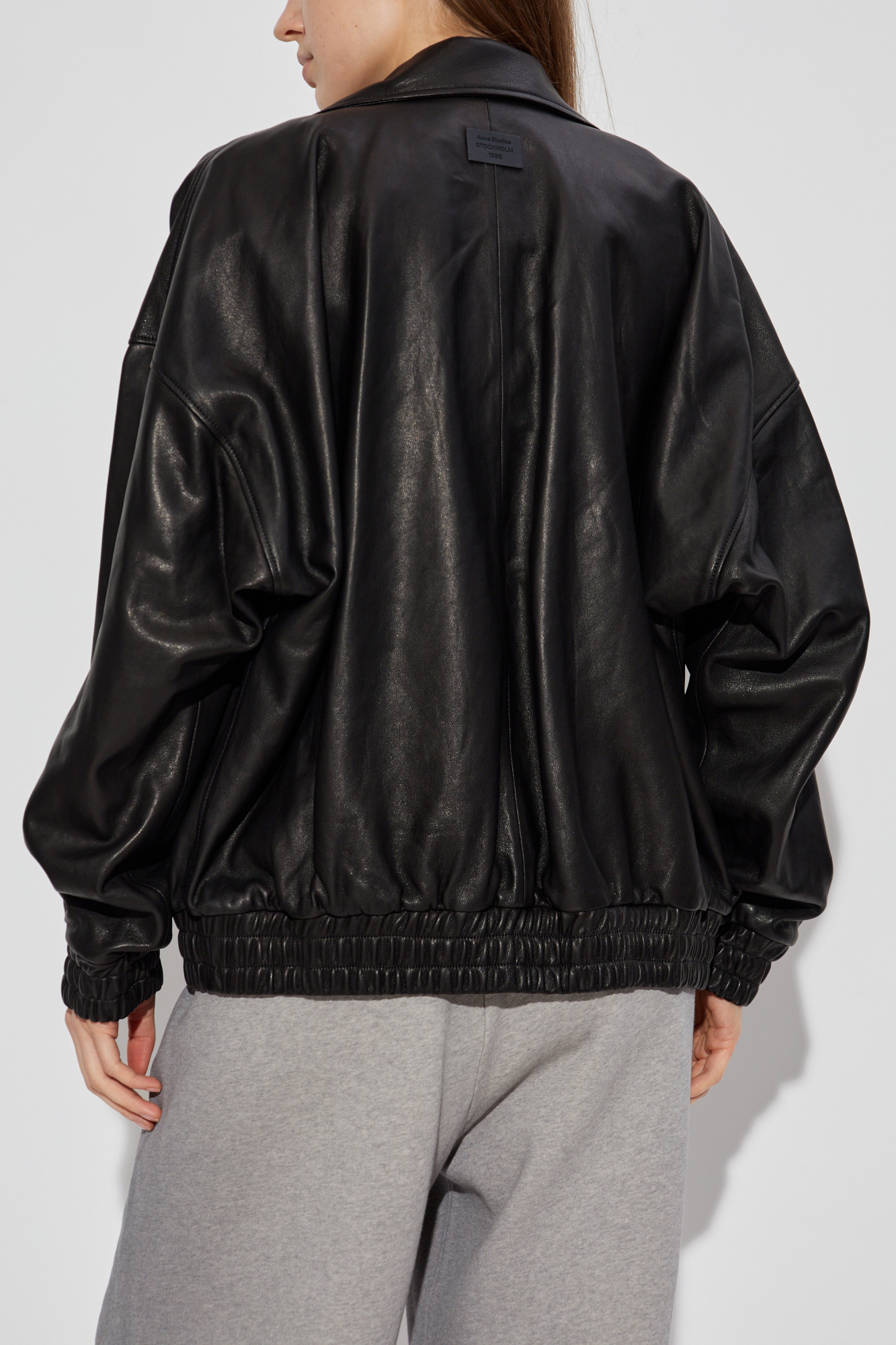 アウターその他 ACNE STUDIOS Women Outer AC AH0300 BLACK10863 Black Acne Studios Leather jacket | Women's Clothing | Vitkac